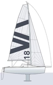 Segelboot Modell Varianta 18